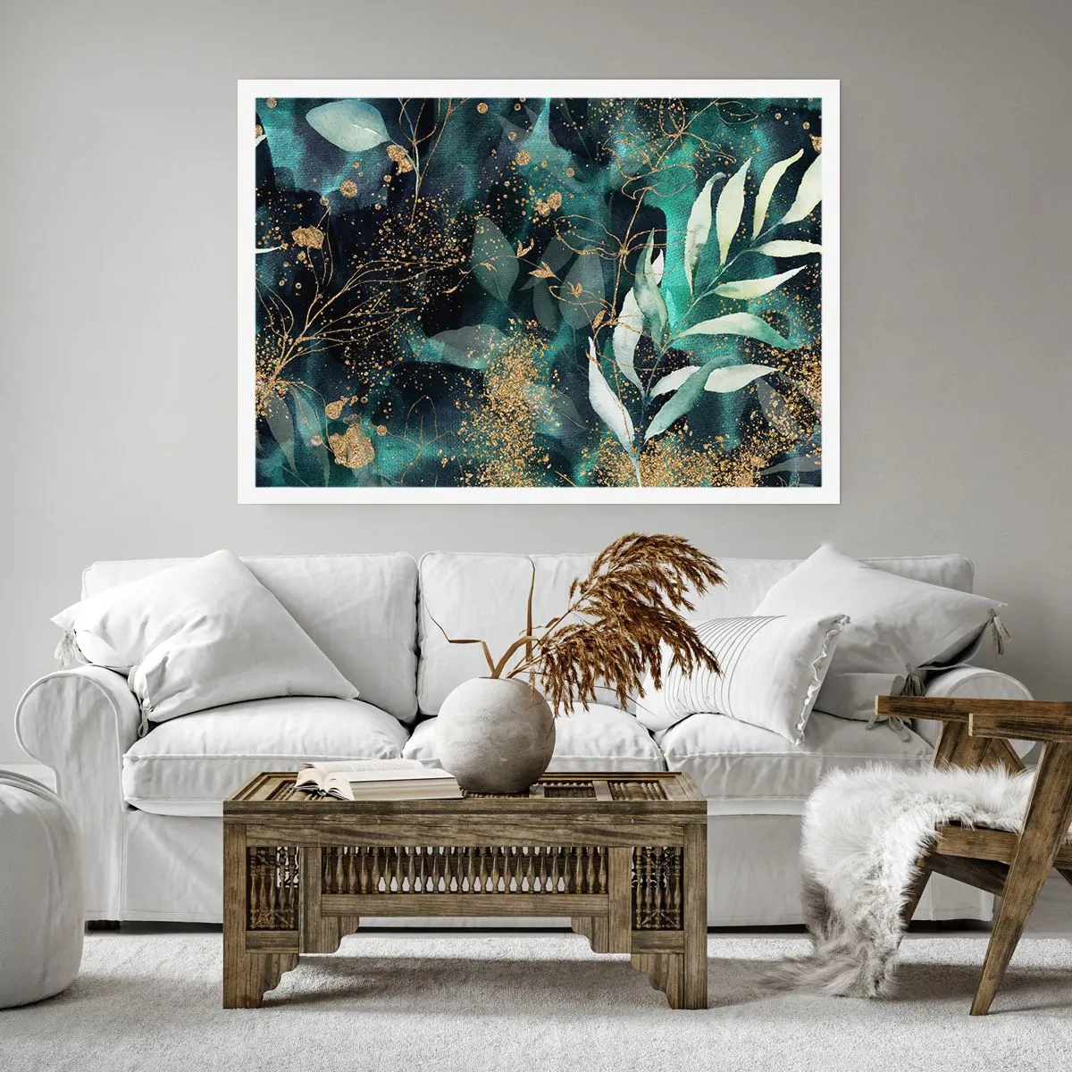 Affiche - Poster - Jardin magique - 40x30 cm