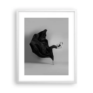 Affiche dans un cadre blanc - Poster - Musique ailées - 40x50 cm