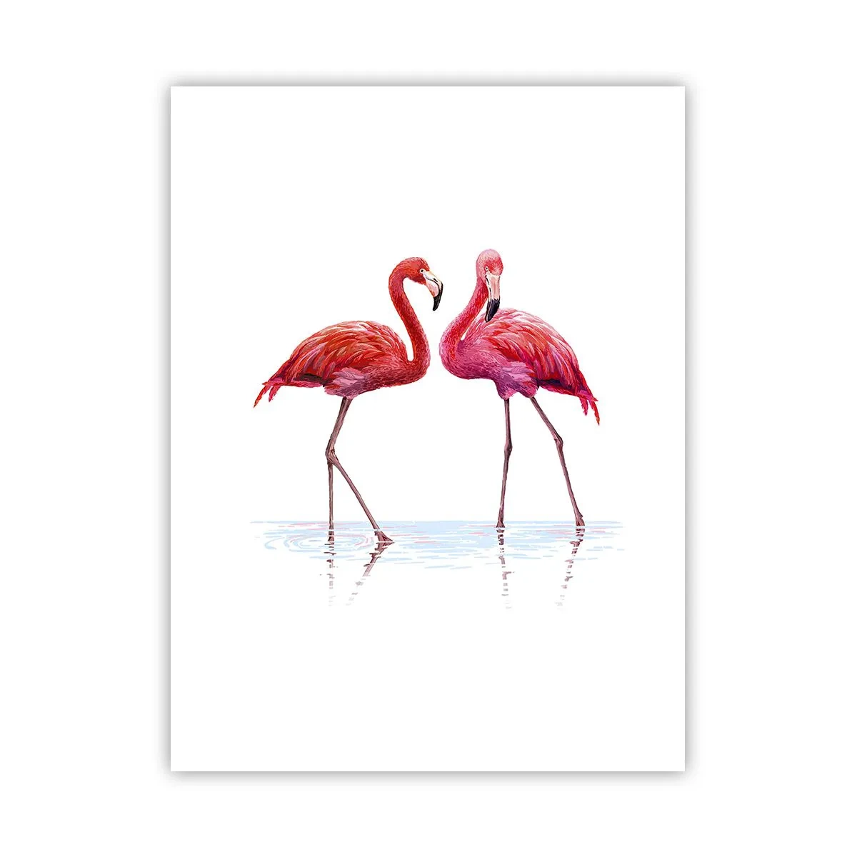 Affiche - Poster - Rendez-vous rose - 30x40 cm