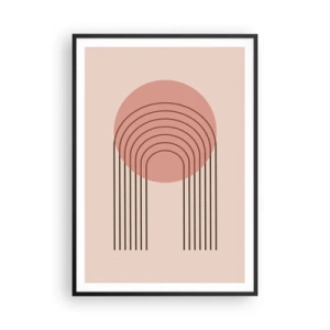 Affiche dans un cadre noir - Poster - Attraction irrésistible - 70x100 cm