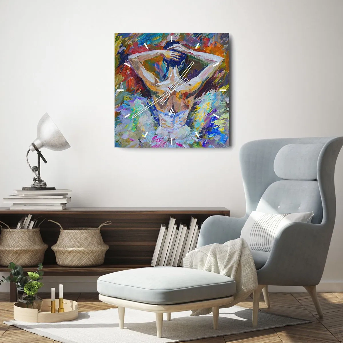 Horloge murale - Pendule murale - Il se peut que ce soit tout - 40x40 cm