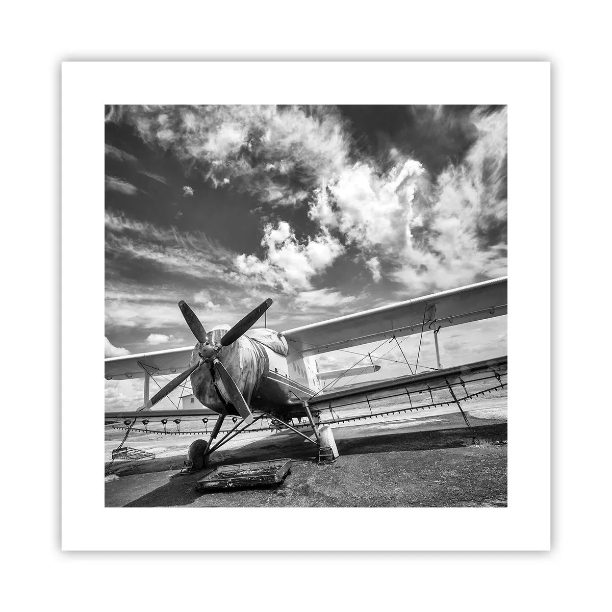 Affiche - Poster - Je suis impatient! - 40x40 cm