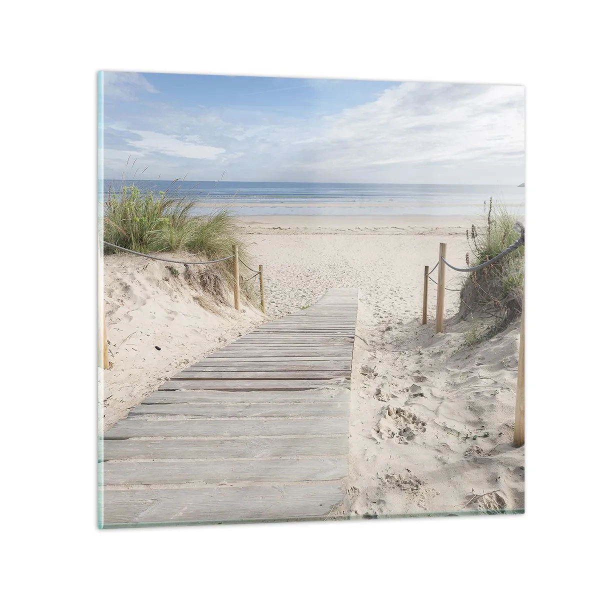 Impression sur verre - Image sur verre - A l'horizon - 40x40 cm