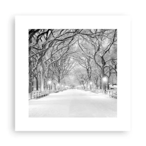 Affiche - Poster - Les quatres saisons – l’hiver - 30x30 cm