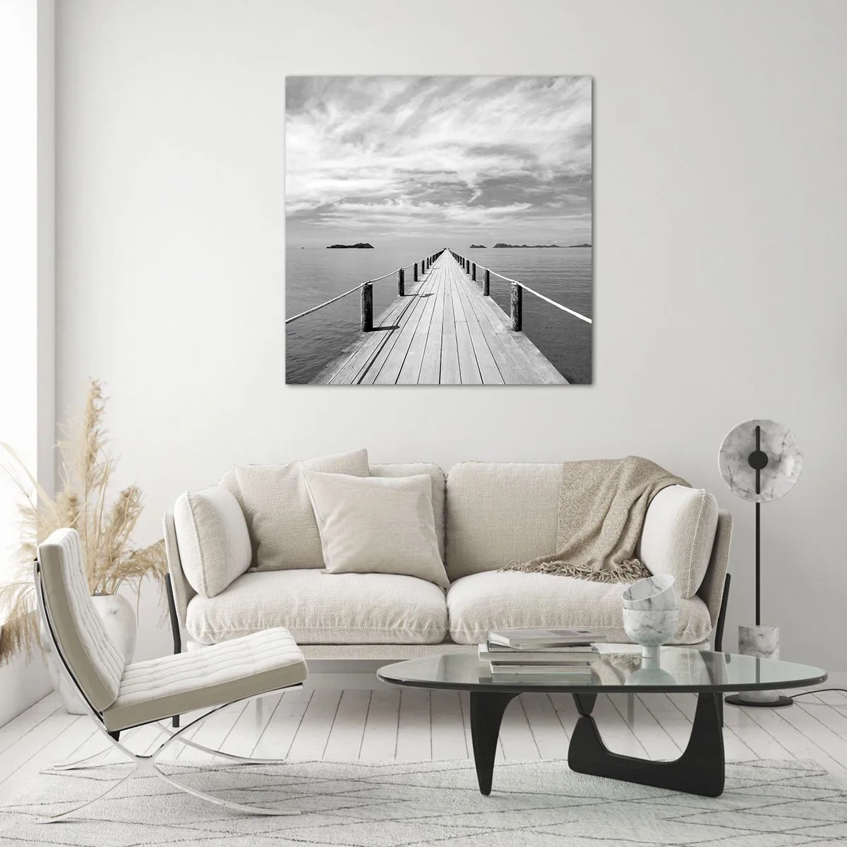 Impression sur verre - Image sur verre - Et peut-être un voyage... - 40x40 cm