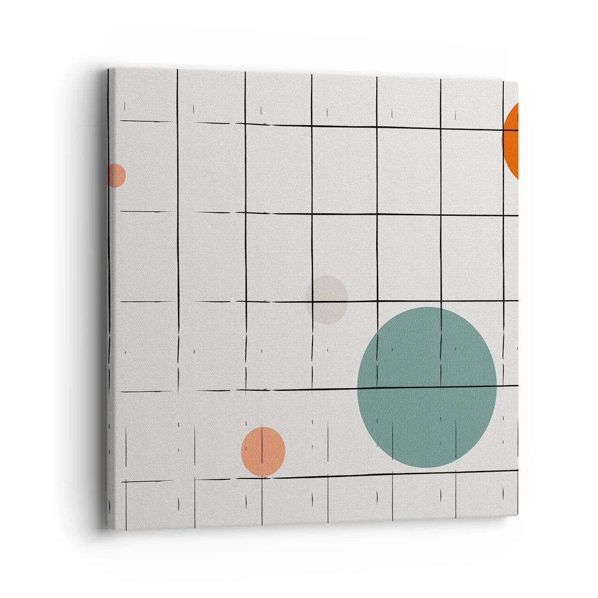 Impression sur toile - Image sur toile - Piégé. Nous ou eux ? - 40x40 cm