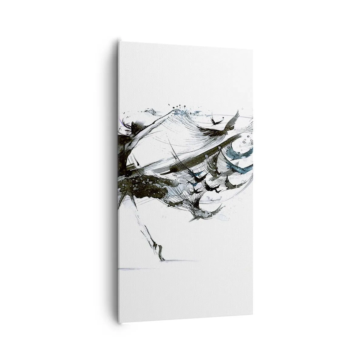 Impression sur toile - Image sur toile - La magie de la musique vous libère des envoûtements - 65x120 cm