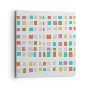 Impression sur toile - Image sur toile - Jeu inconnu - 70x70 cm