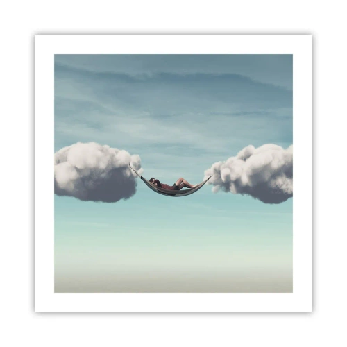 Affiche - Poster - Instant de bonheur - 50x50 cm