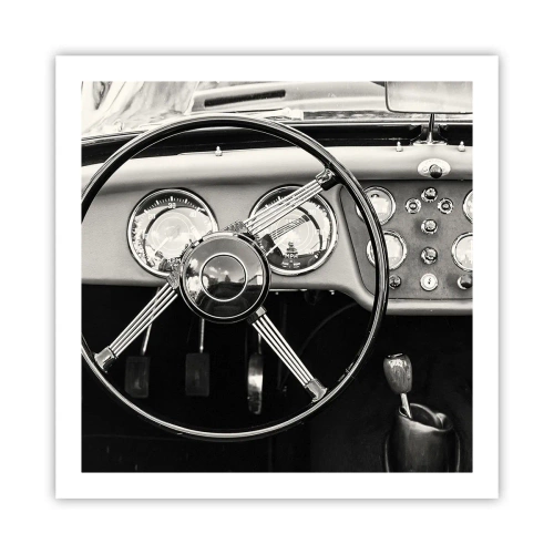 Affiche - Poster - Rêve de collectionneur - 60x60 cm