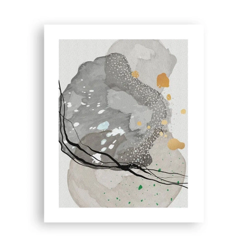 Affiche - Poster - Composition organique - 40x50 cm