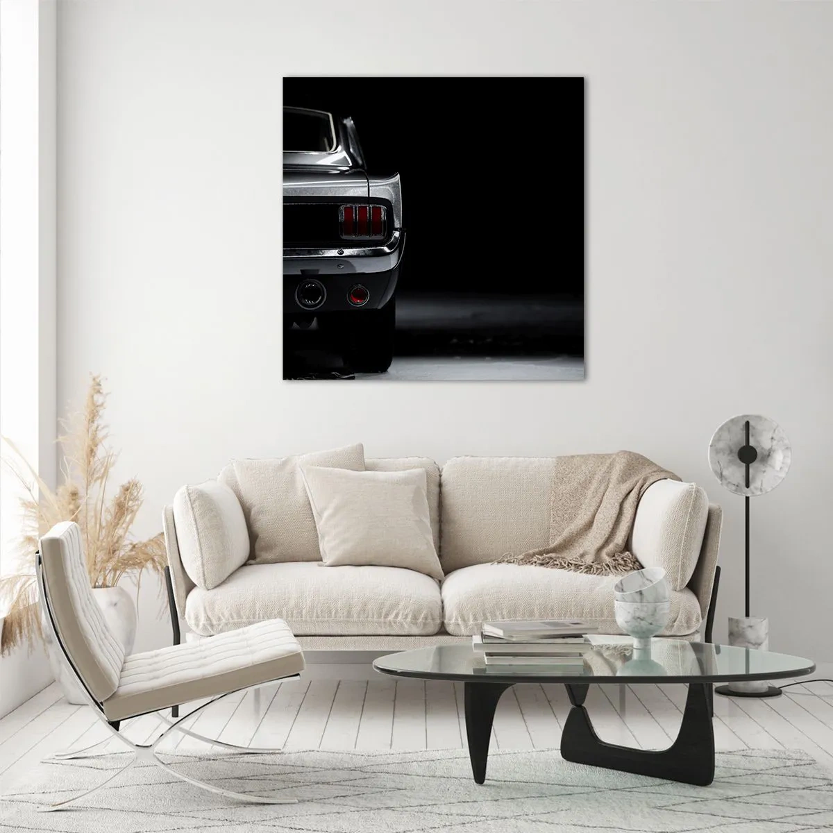 Impression sur verre - Image sur verre - Le charme du classique - 30x30 cm