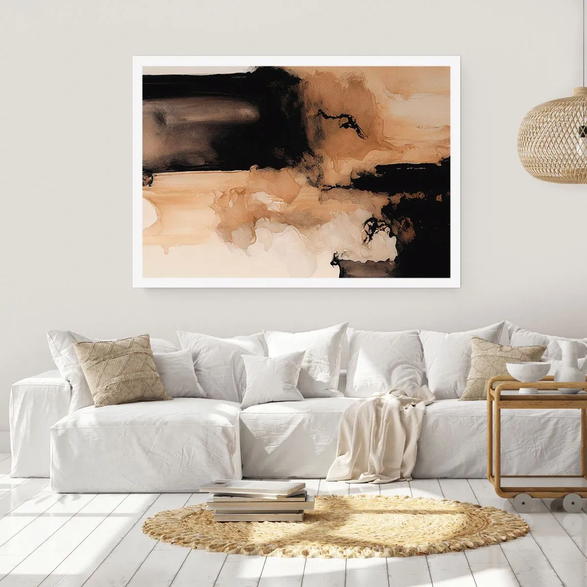 Affiche - Poster - Une abstraction intrigante - 50x40 cm