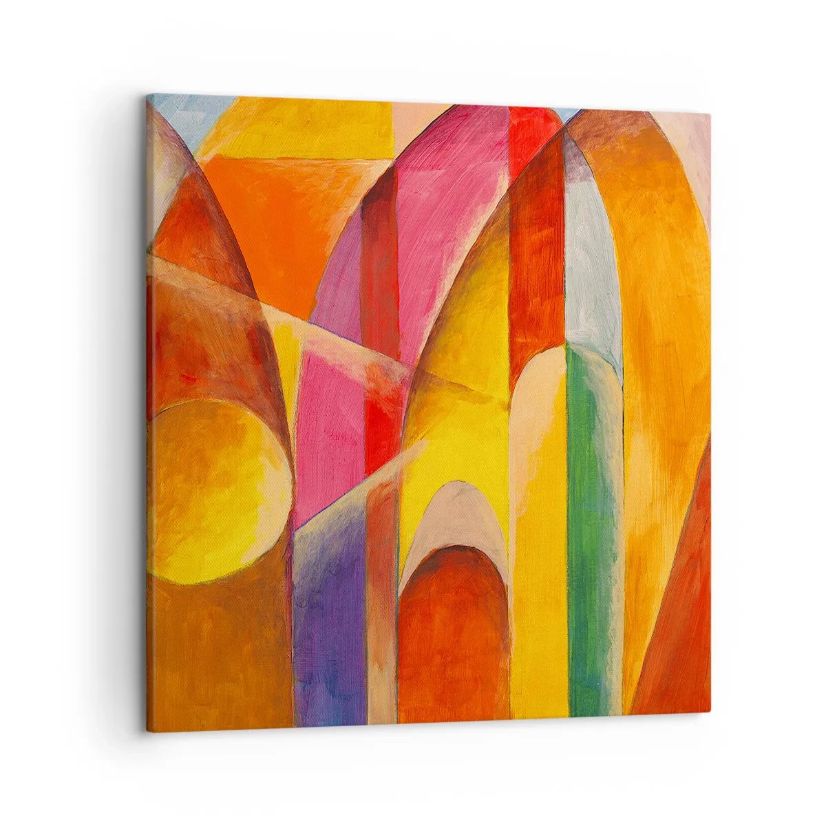 Impression sur toile - Image sur toile - Cathédrale du soleil - 50x50 cm