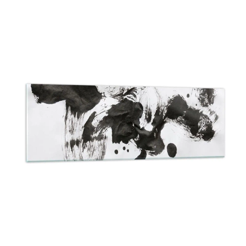 Impression sur verre - Image sur verre - De la méthode dans la folie ? - 90x30 cm