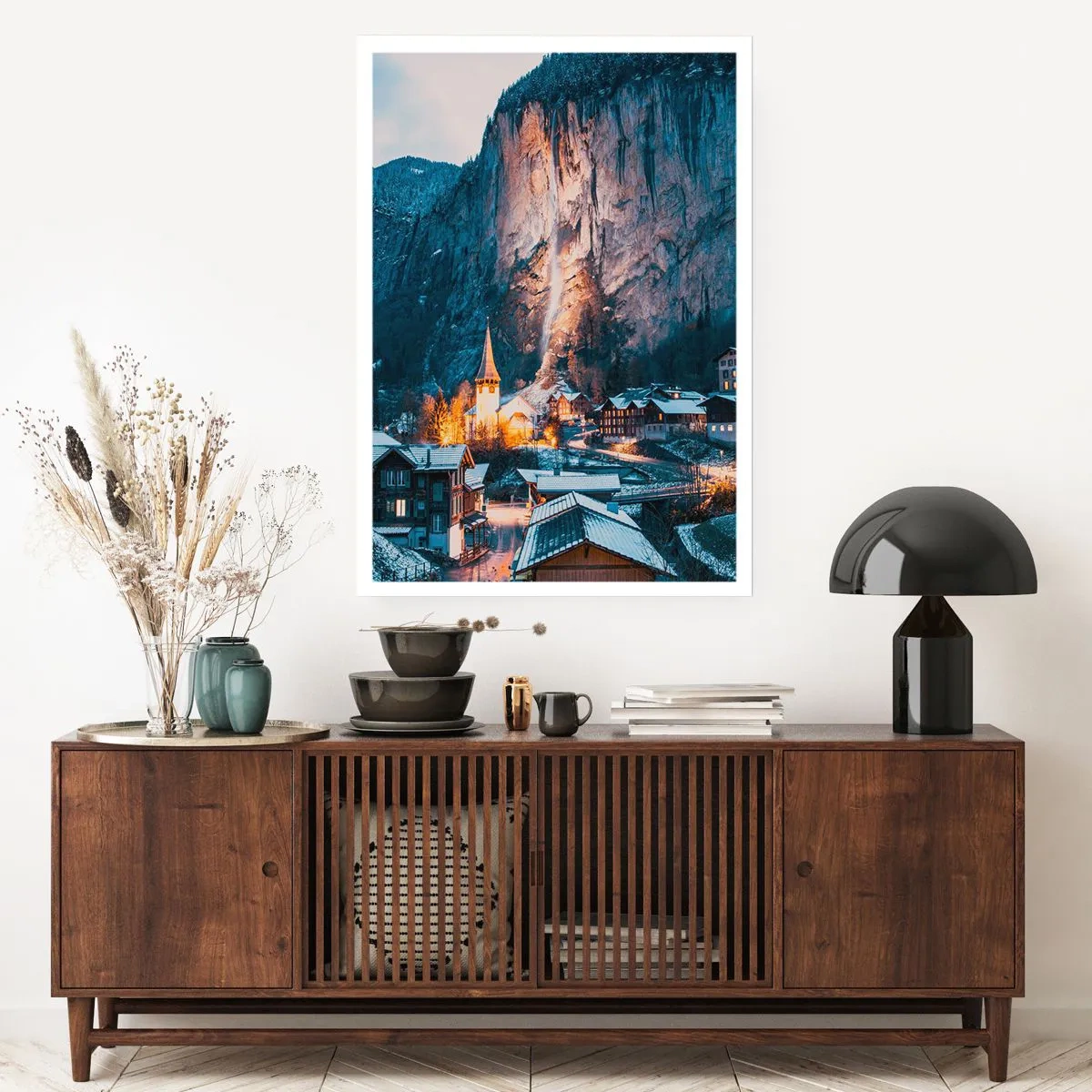 Affiche - Poster - Esprit brillant de l'hiver - 40x50 cm