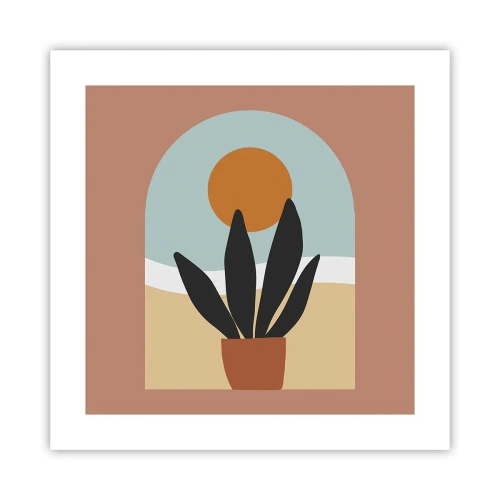 Affiche - Poster - Petits bonheurs - 40x40 cm