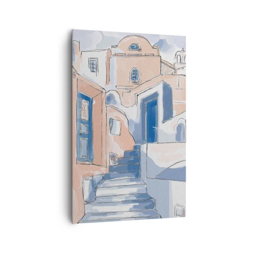 Impression sur toile - Image sur toile - Ville exotique - 80x120 cm