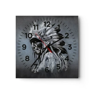 Horloge murale - Pendule murale - Retour aux sources - 40x40 cm