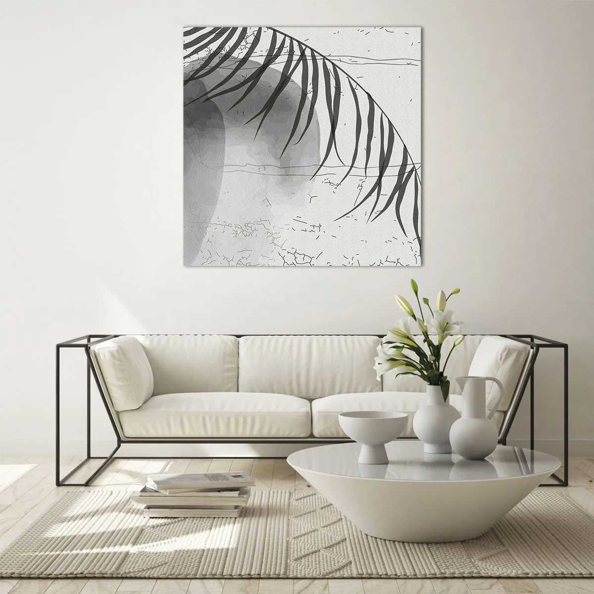 Impression sur verre - Image sur verre - L'exotisme subtil de la nature - 50x50 cm