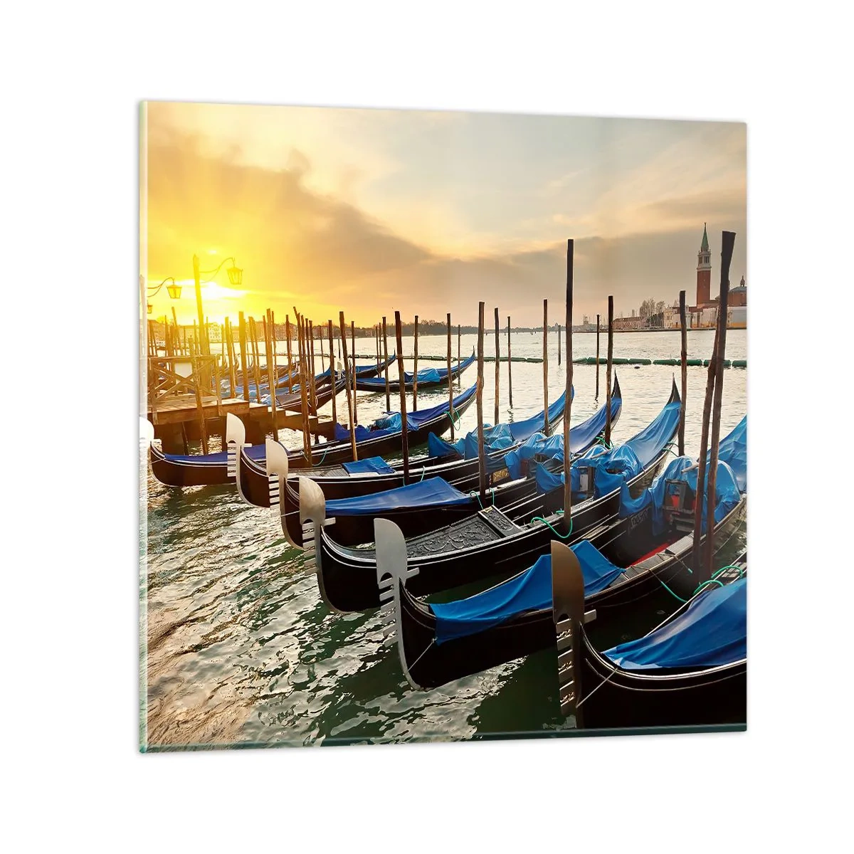Impression sur verre - Image sur verre - Avant que le vacarme n'arrive - 30x30 cm