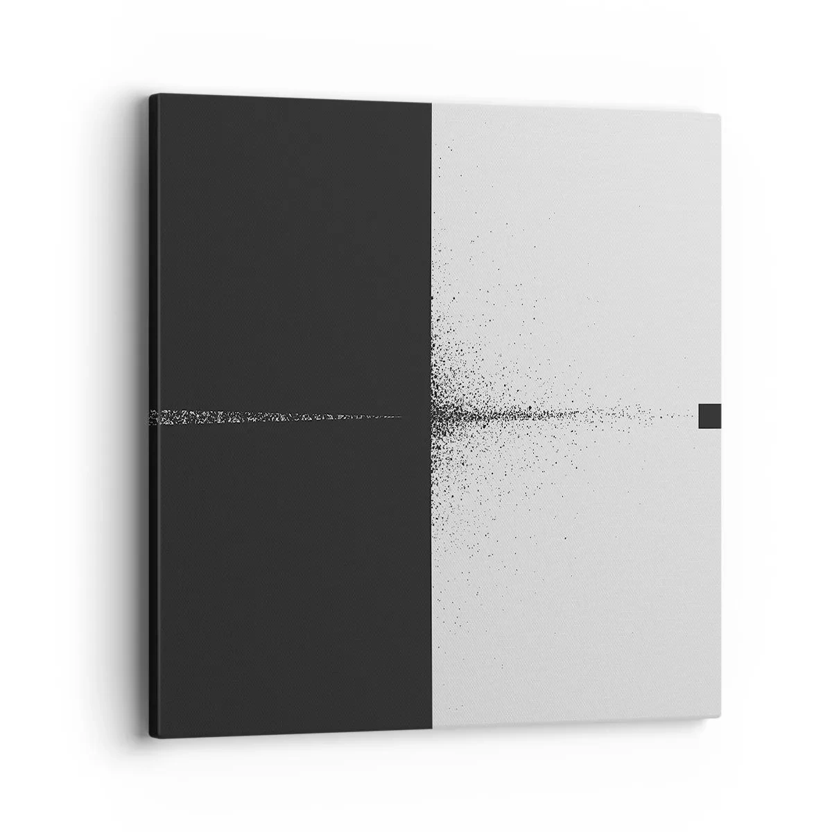 Impression sur toile - Image sur toile - Droit au but - 40x40 cm