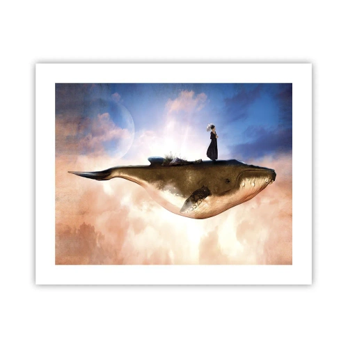 Affiche - Poster - Voyage irréel - 50x40 cm