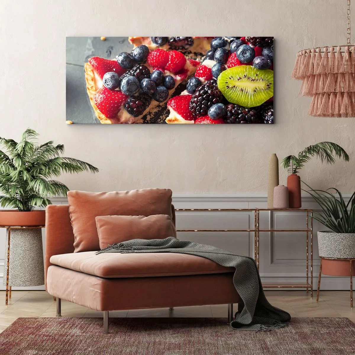 Impression sur toile - Image sur toile - Dolce vita! - 100x40 cm