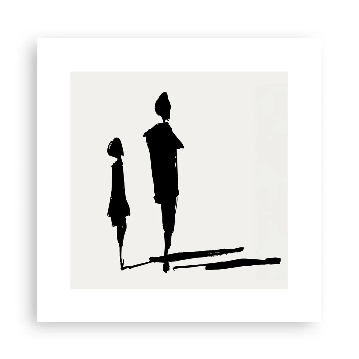 Affiche - Poster - Êtes-vous sûr qu'ils sont ensemble ? - 30x30 cm