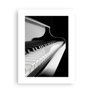 Affiche - Poster - Harmonie des formes et des couleurs - 30x40 cm