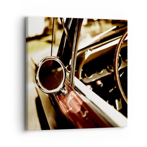Impression sur toile - Image sur toile - Auto avec une âme - 30x30 cm