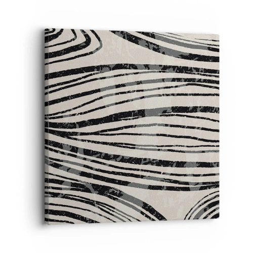 Impression sur toile - Image sur toile - Ligne de marécage - 30x30 cm