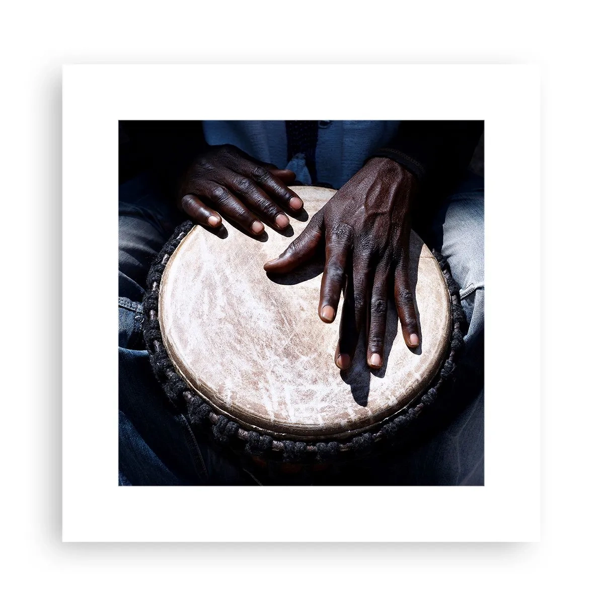 Affiche - Poster - Vis à son rythme - 30x30 cm