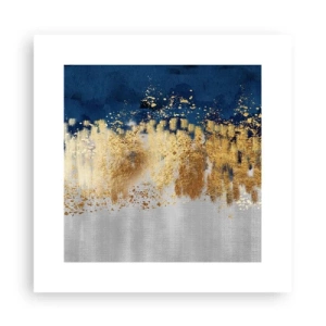 Affiche - Poster - Une composition moderne et pétillante - 30x30 cm