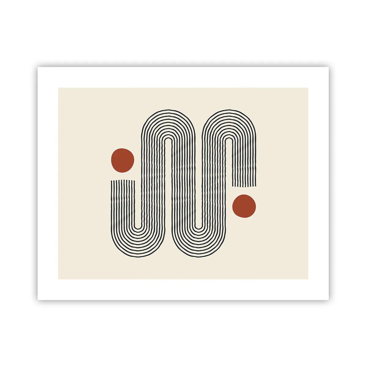 Affiche - Poster - Du début à la fin - 50x40 cm