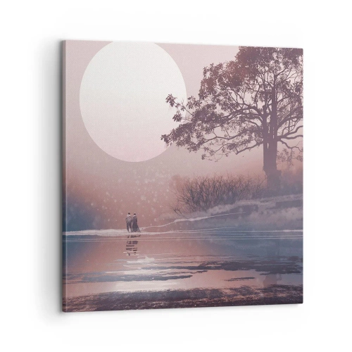 Impression sur toile - Image sur toile - Merveilles de la nuit - 60x60 cm