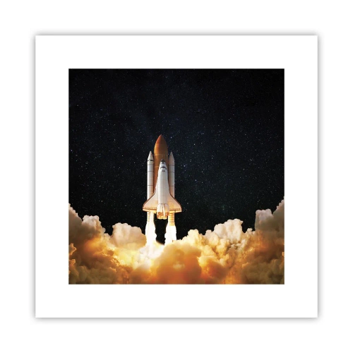 Affiche - Poster - Ad astra! - 30x30 cm