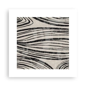 Affiche - Poster - Ligne de marécage - 30x30 cm