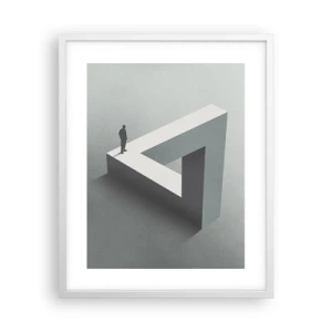 Affiche dans un cadre blanc - Poster - Mais c'est possible - 40x50 cm