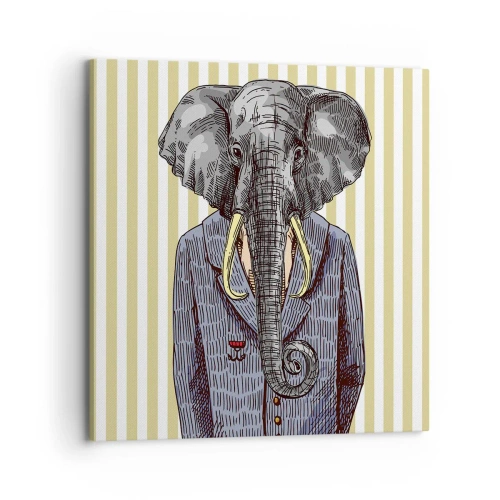 Impression sur toile - Image sur toile - Élégant par nature - 70x70 cm