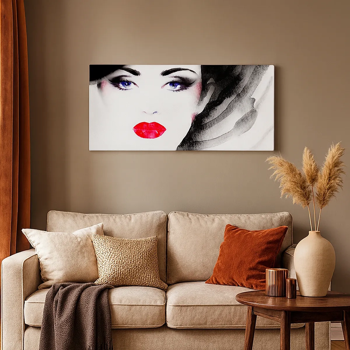 Impression sur toile - Image sur toile - Elle repousse et attire - 30x30 cm