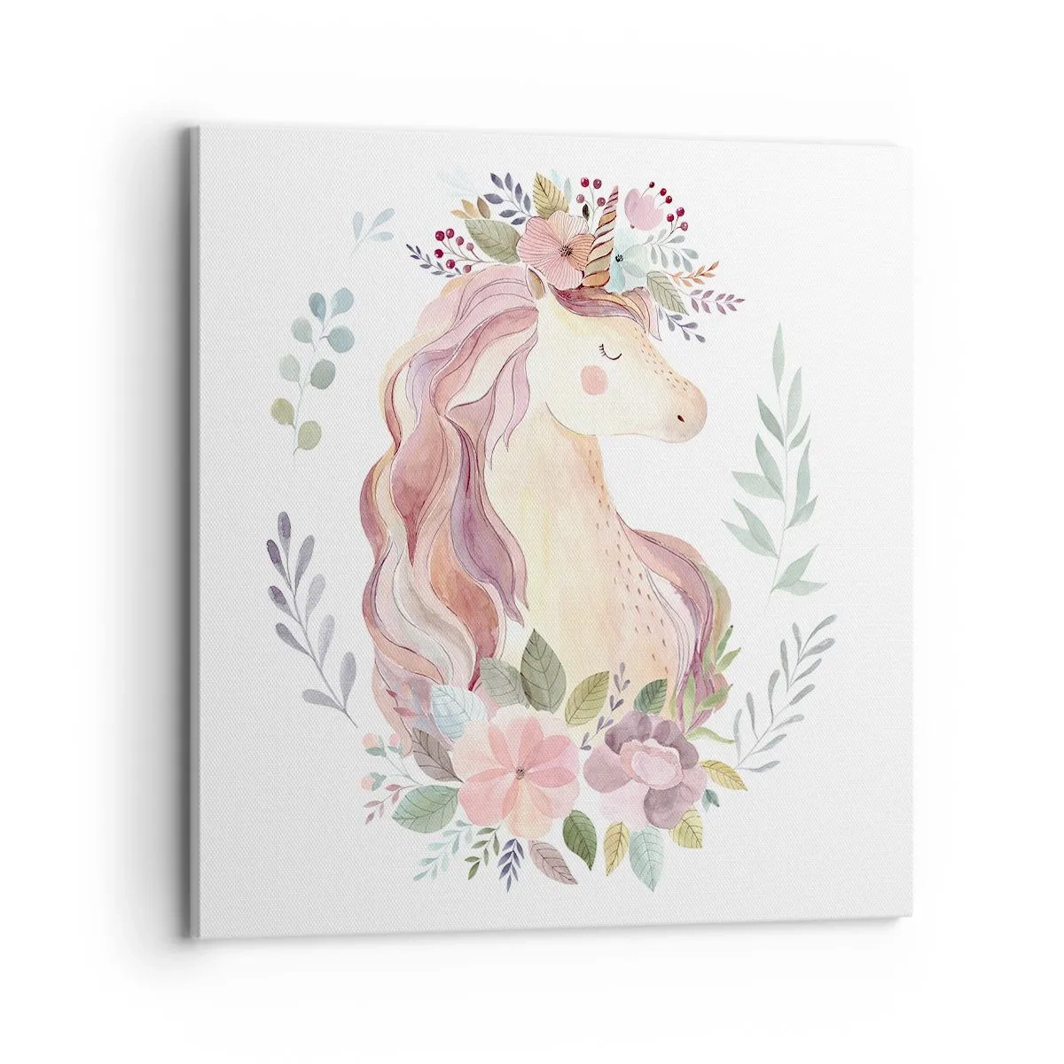 Impression sur toile - Image sur toile - Invitation au monde des contes de fées - 70x70 cm