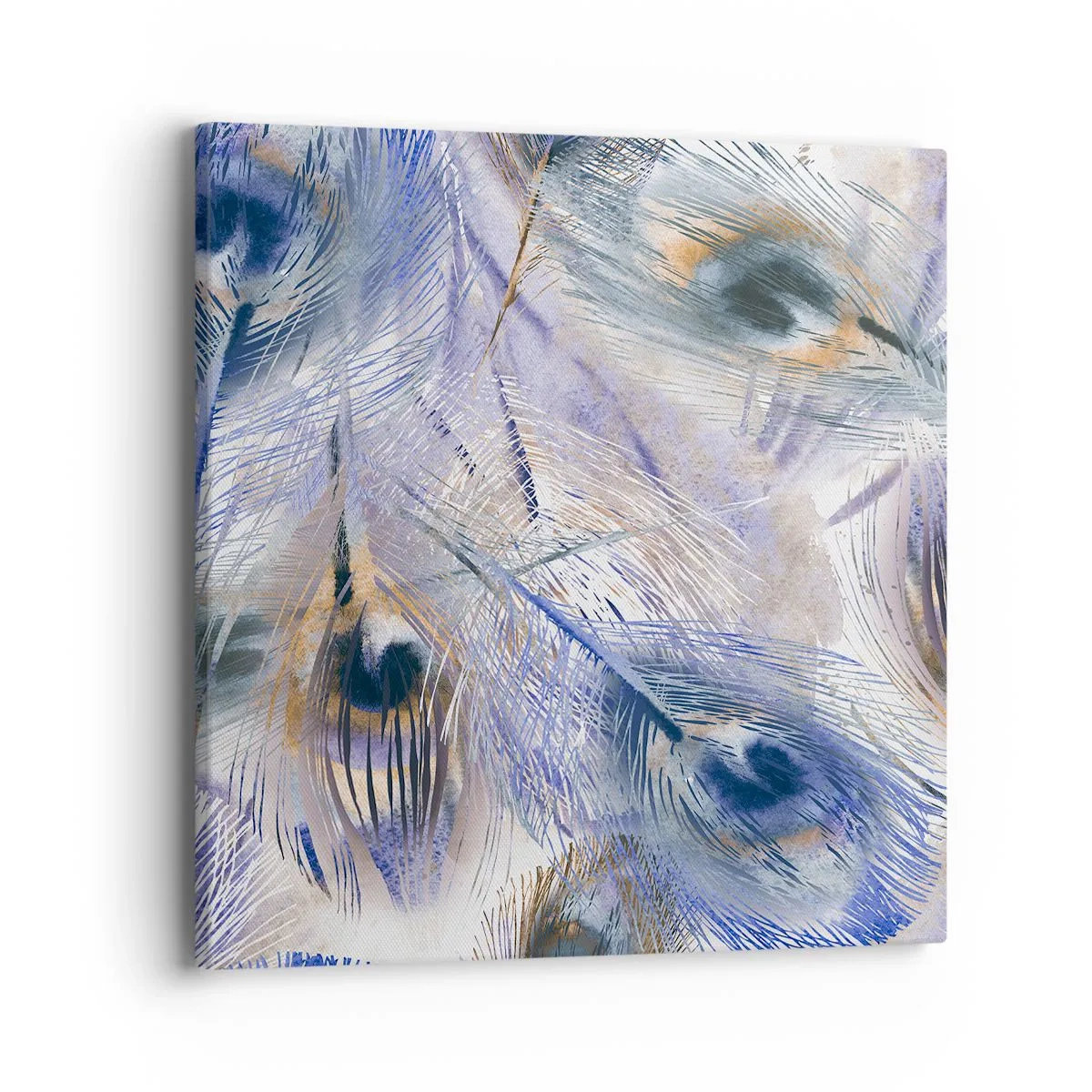 Impression sur toile - Image sur toile - Composition de paon - 40x40 cm