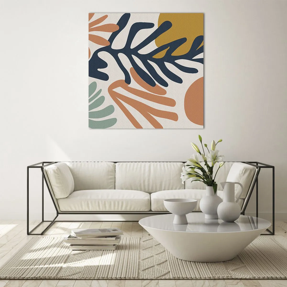 Impression sur verre - Image sur verre - Mers de corail - 50x50 cm