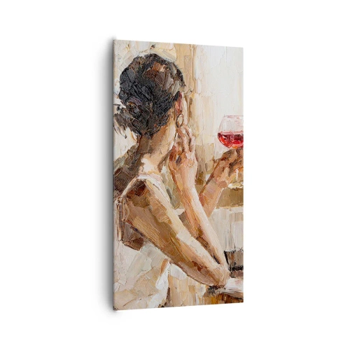 Impression sur toile - Image sur toile - Le goût d'un bon moment - 65x120 cm