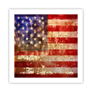 Affiche - Poster - La gloire ne s'efface pas - 50x50 cm