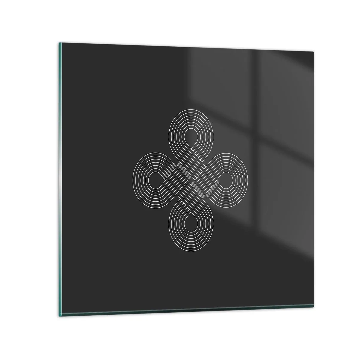 Impression sur verre - Image sur verre - Dans l'âme celtique - 50x50 cm