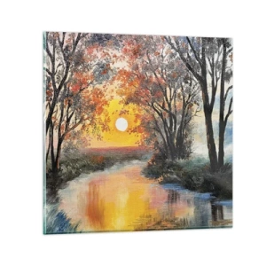 Impression sur verre - Image sur verre - Climats de printemps - 40x40 cm
