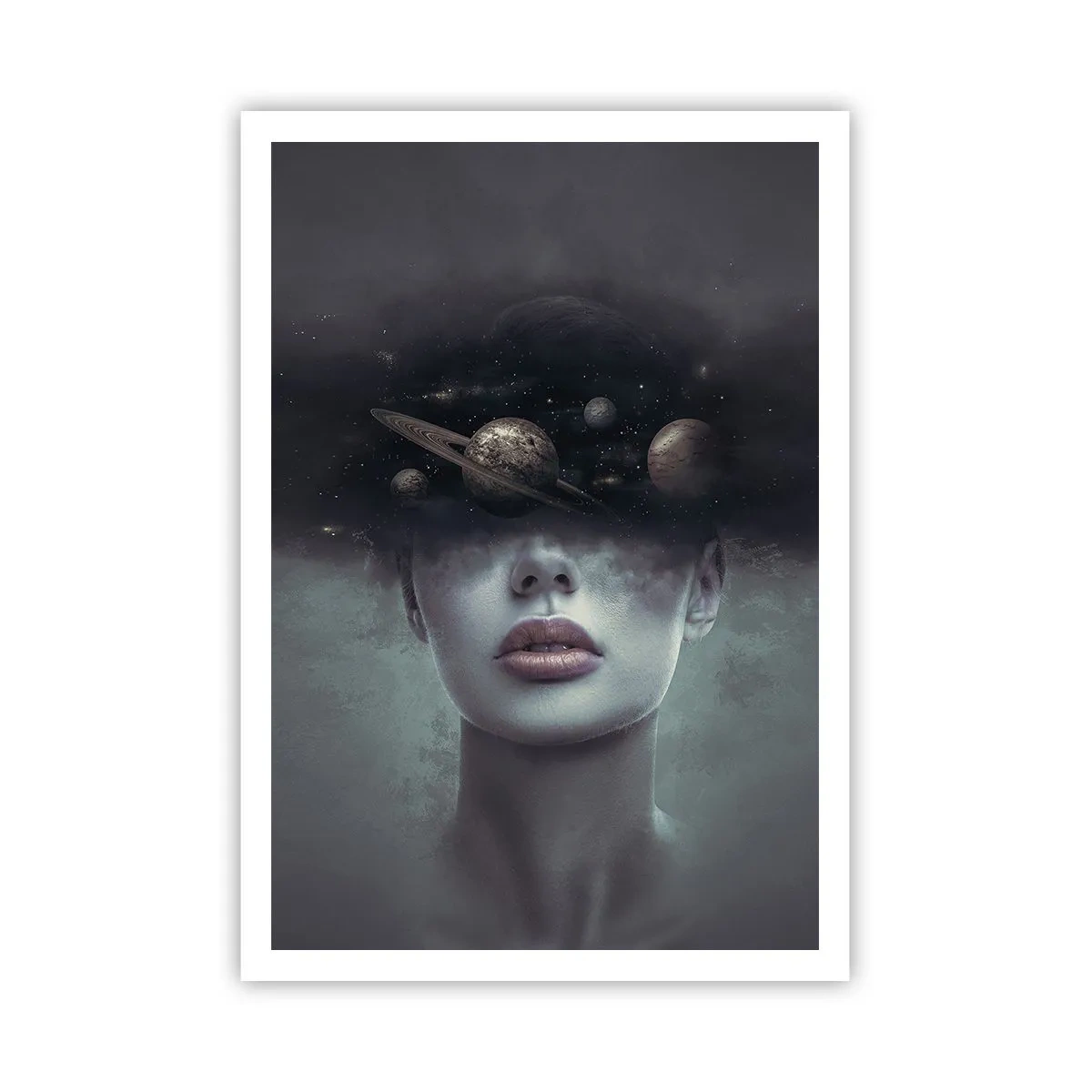 Affiche - Poster - Et les planètes deviennent folles... - 70x100 cm