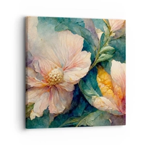 Impression sur toile - Image sur toile - Uniquement de la subtilité - 30x30 cm